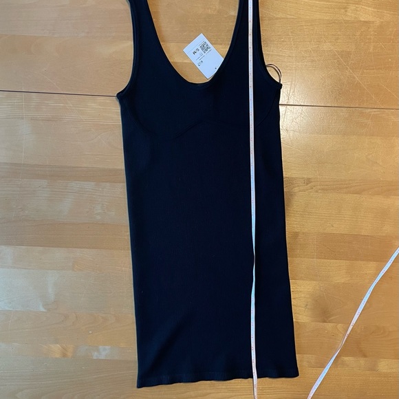Forever 21 Black Ribbed Knit Bodycon Mini Dress Size Small - Picture 8 of 8